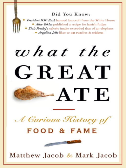 Title details for What the Great Ate by Matthew Jacob - Available